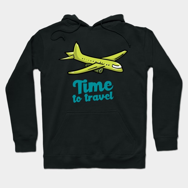 Time to travel Hoodie by Theblackberry